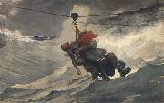 Winslow Homer The Life Line (mk44) oil painting